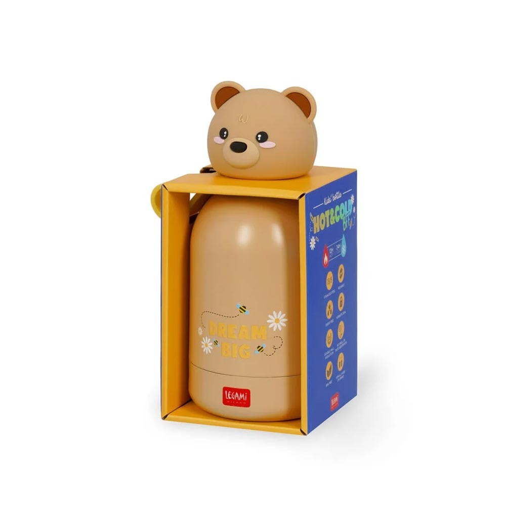Legami Μπουκάλι Θερμός Ανοξείδωτο Hot & Cold BFF - Teddy Bear 310ml 