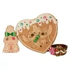 Τσάντα Χιαστή Loungefly Disney: Lilo & Stitch Gingerbread Heart Scented