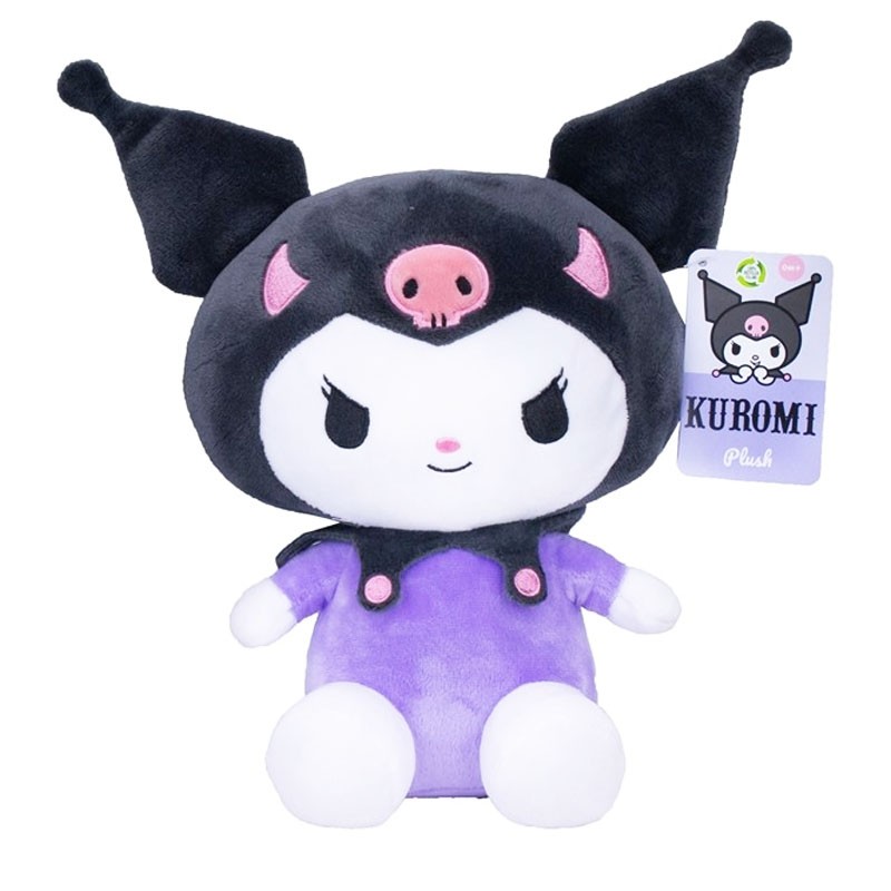 Kuromi σε Halloween Κουστούμι "Hello Kitty & Friends " Λούτρινο 23cm