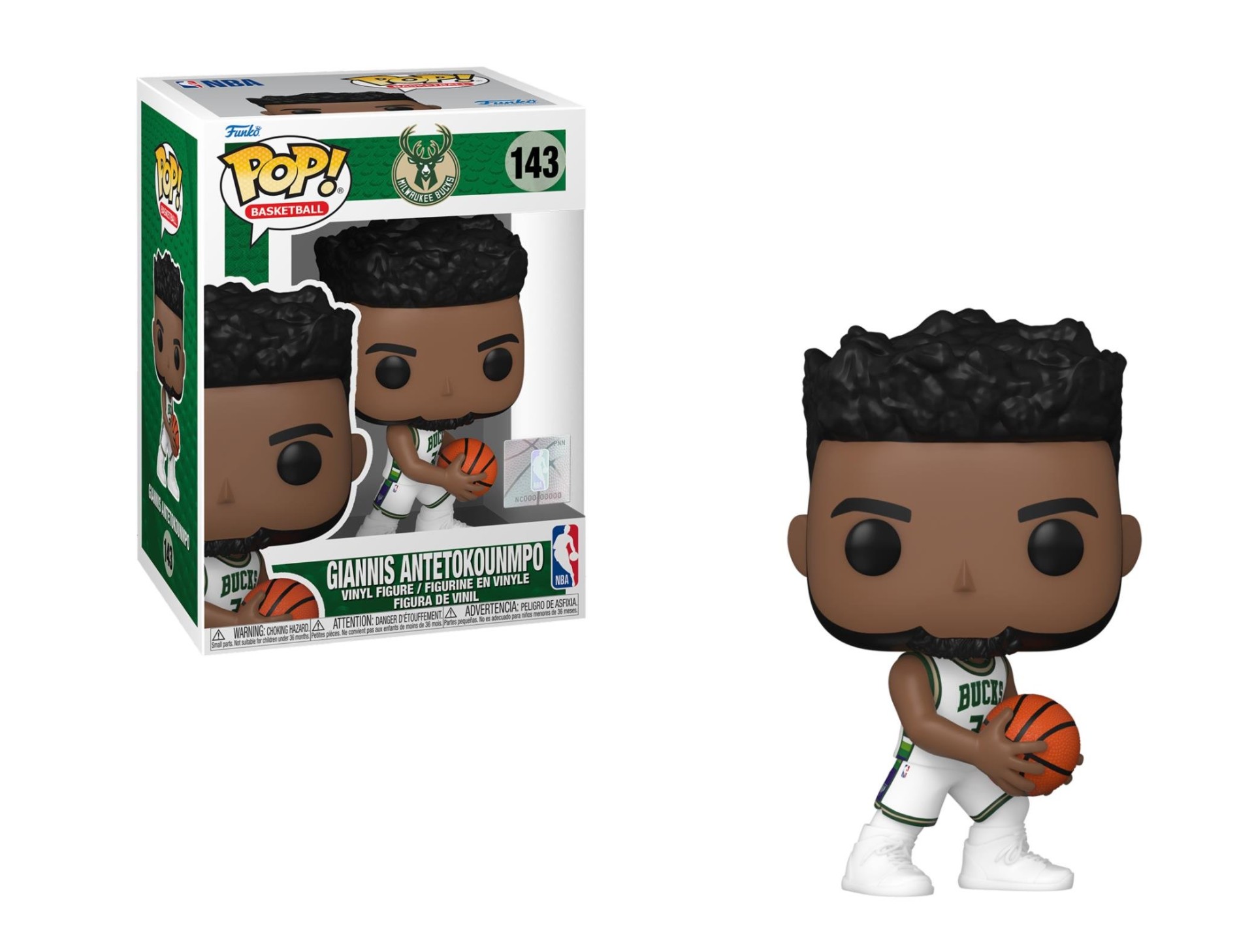 Φιγούρα Funko POP! NBA: Bucks - Giannis Antetokounmpo #143