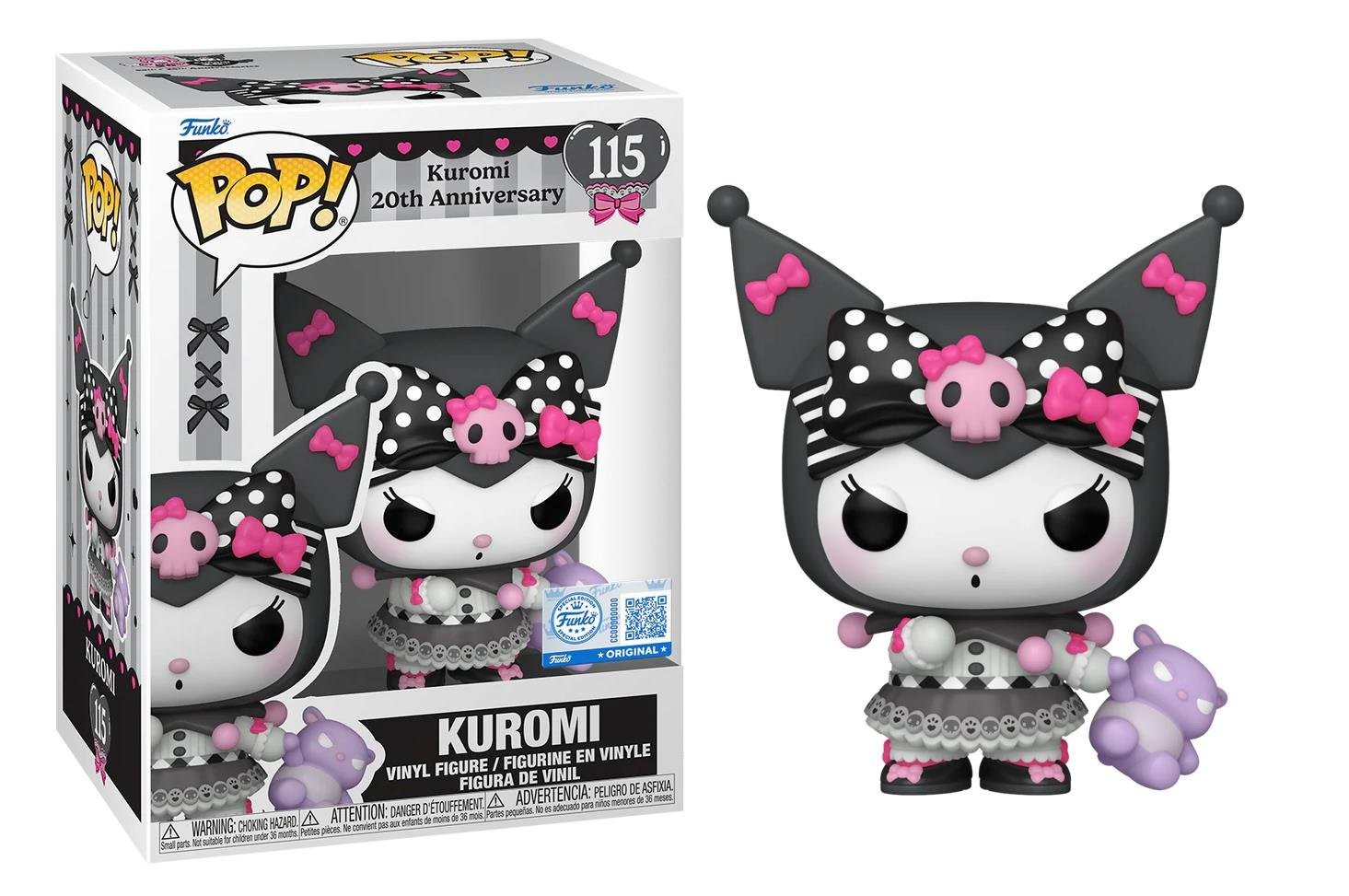 Φιγούρα Funko POP! Sanrio: Hello Kitty and Friends - Kuromi (20th Anniversary) #115 (Exclusive)