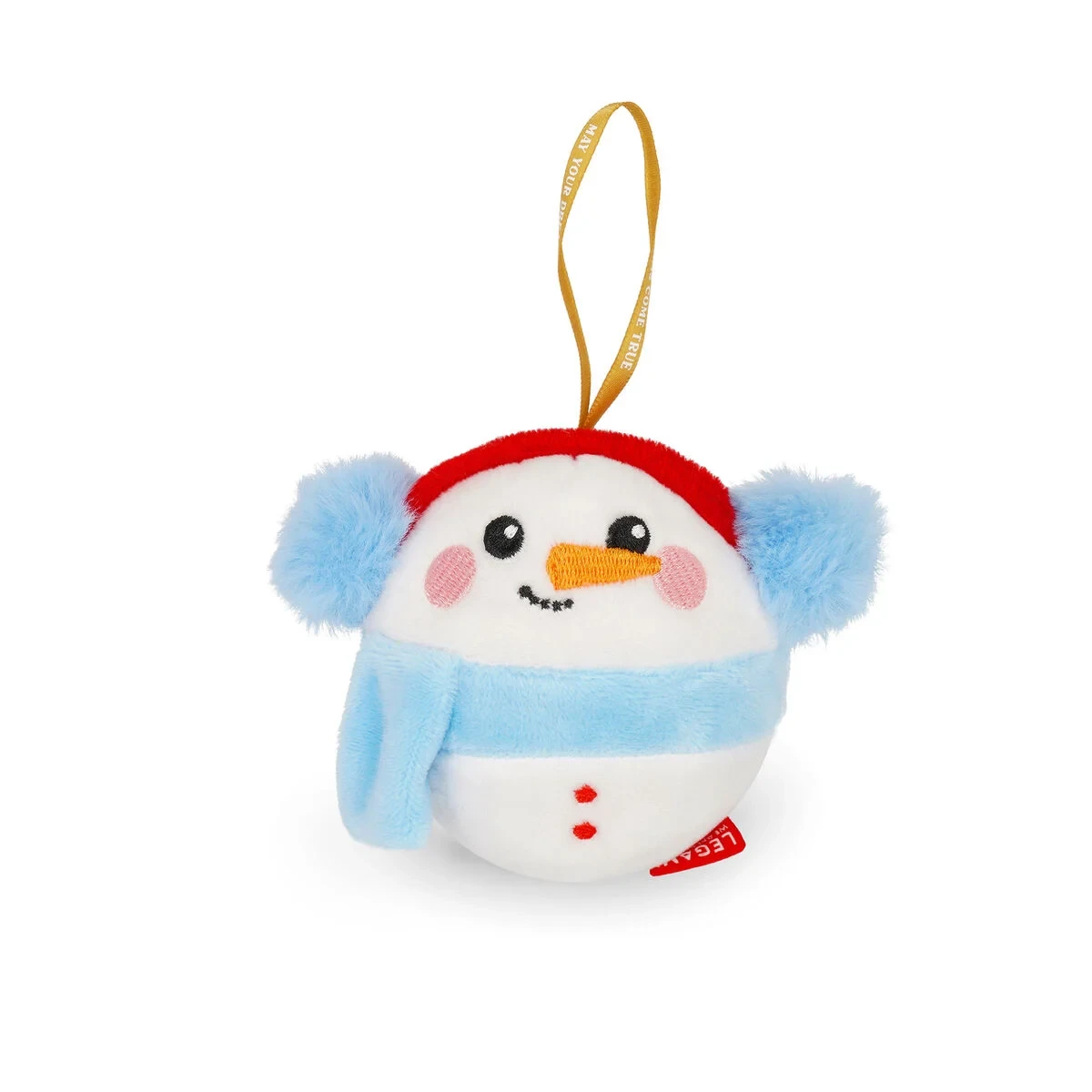 Plush Christmas Decoration - Snowman - Oh-Oh-Ohrnaments