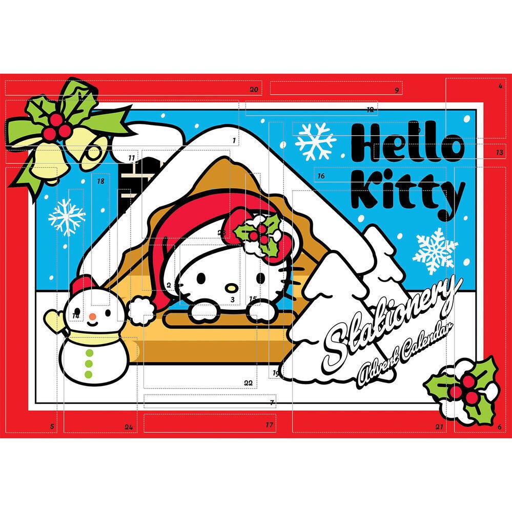 Sanrio: Hello Kitty and Friends - Advent Calendar Γραφικής Ύλης