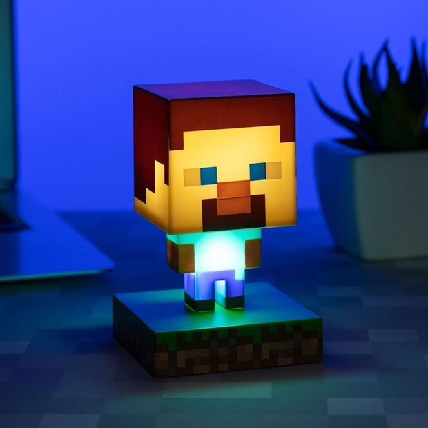 Φωτιστικο Minecraft Steve Icon Light Paladone 