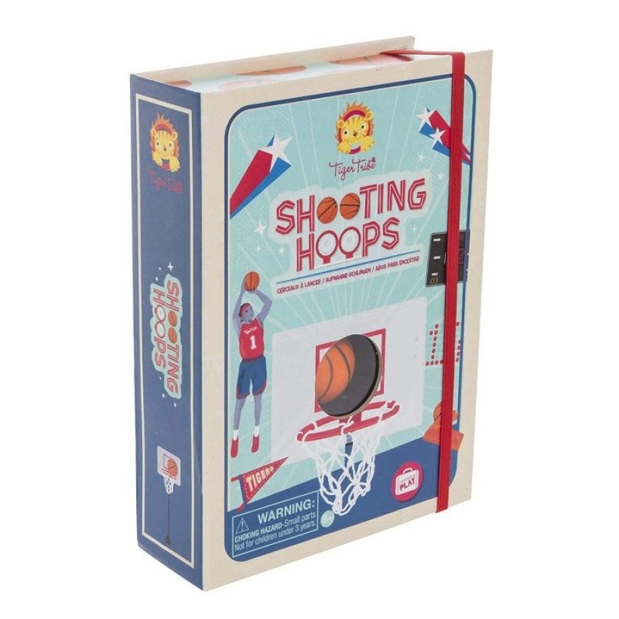 Tiger Tribe Φορητό  Επιτραπέζιο Παιχνίδι Μπάσκετ Shooting Hoops