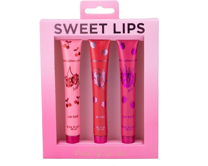 TRI-COASTAL LIP TINT 3τμχ SWEET FRUITS 3x10ml