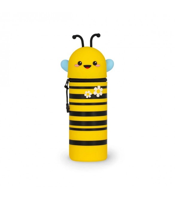 ΚΑΣΕΤΙΝΑ - ΜΟΛΥΒΟΘΗΚΗ LEGAMI SOFT SILICON PENCIL CASE 2 IN 1 KAWAII - BEE 