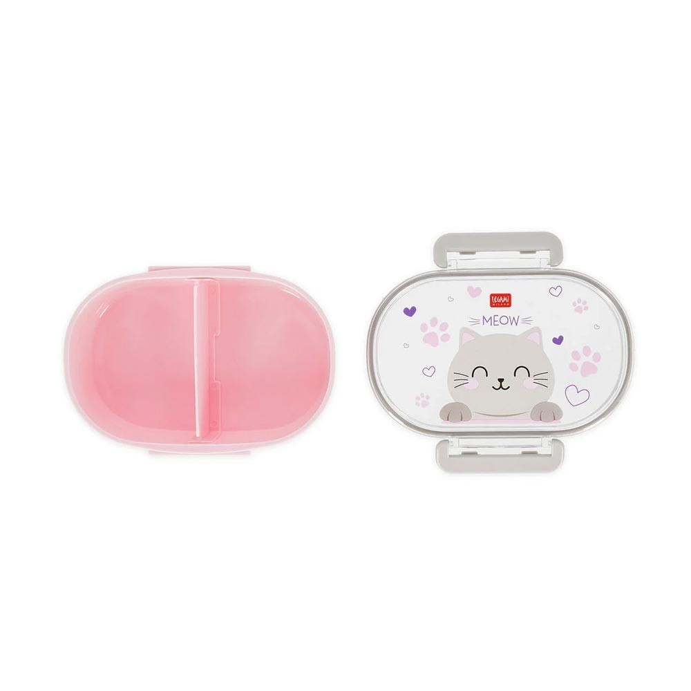 Legami Δοχείο Φαγητου Snack & Go - Kitty 500ml