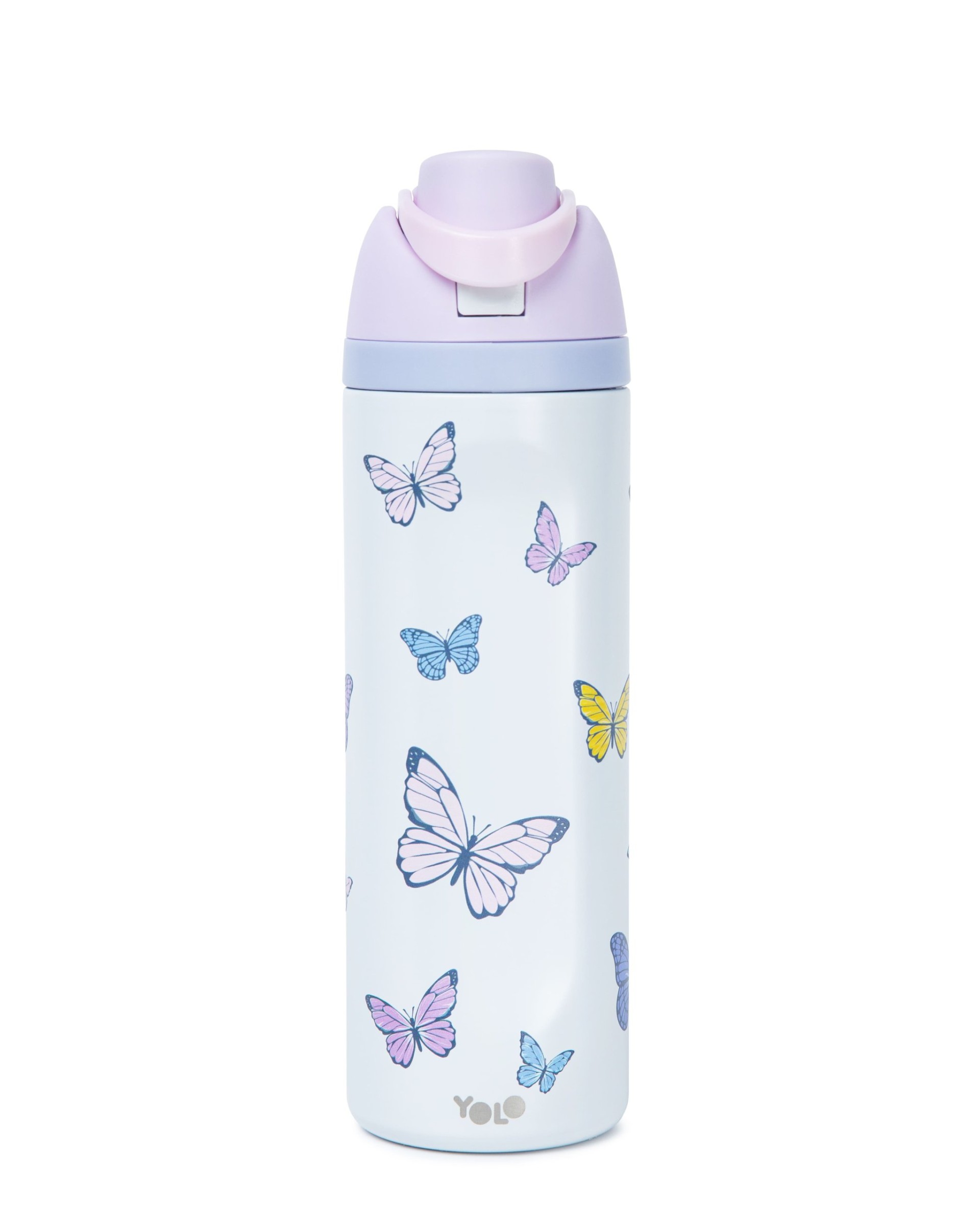YOLO Παγούρι Θερμός 2 σε 1 700ml - Butterflies