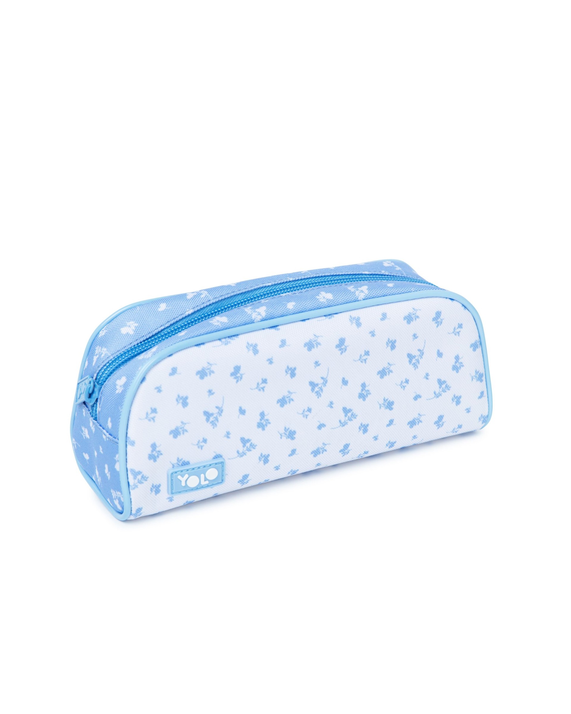 YOLO Κασετίνα Solo Blue Flowers