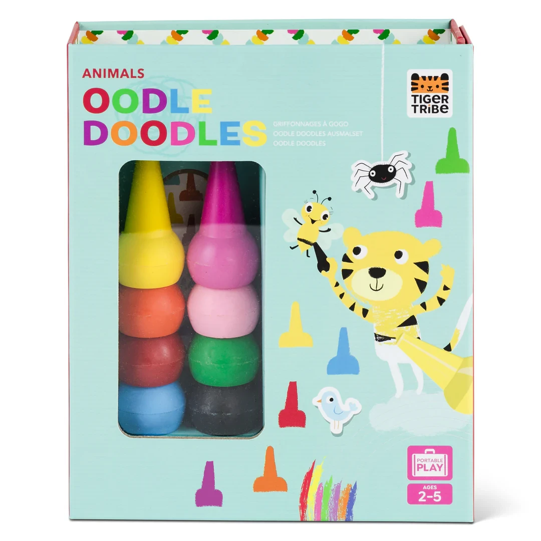 Tiger Tribe ΣΕΤ ΔΡΑΣΤΗΡΙΟΤΗΤΩΝ – Oodle Doodles Animals
