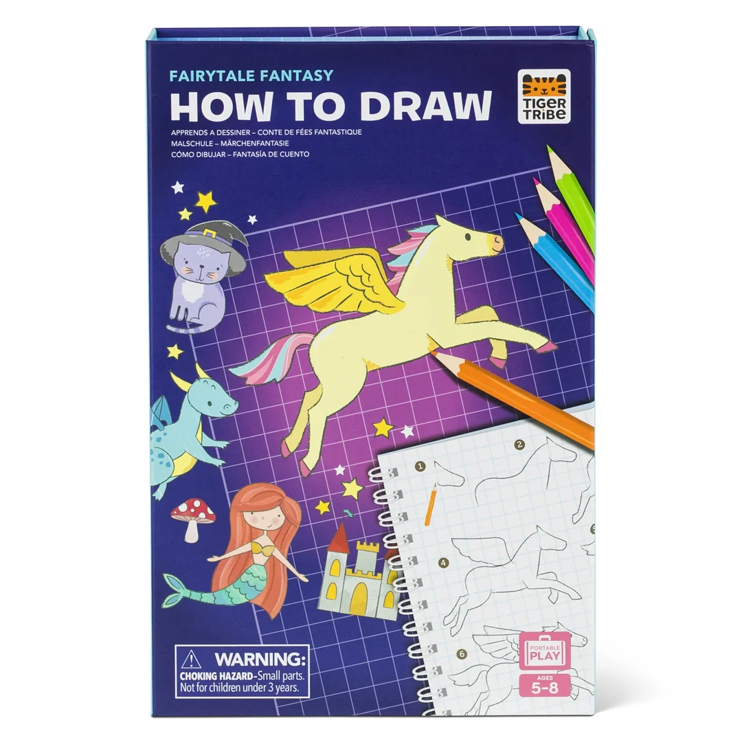 Tiger Tribe How to Draw – Fairytale Fantasy 