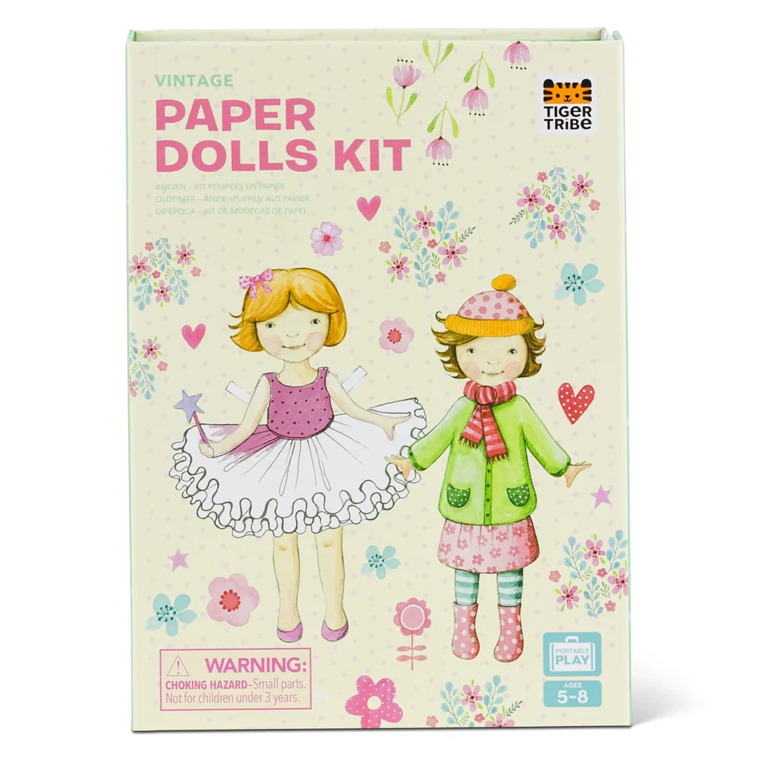 Tiger Tribe ΣΕΤ ΔΡΑΣΤΗΡΙΟΤΗΤΩΝ – Paper Doll Kit 
