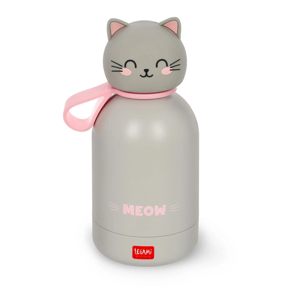 ΠΑΓΟΥΡΙ ΘΕΡΜΟΣ 310ML ΑΝΟΞΕΙΔΩΤΟ ΑΤΣΑΛΙ LEGAMI KIDS BOTTLE KITTY