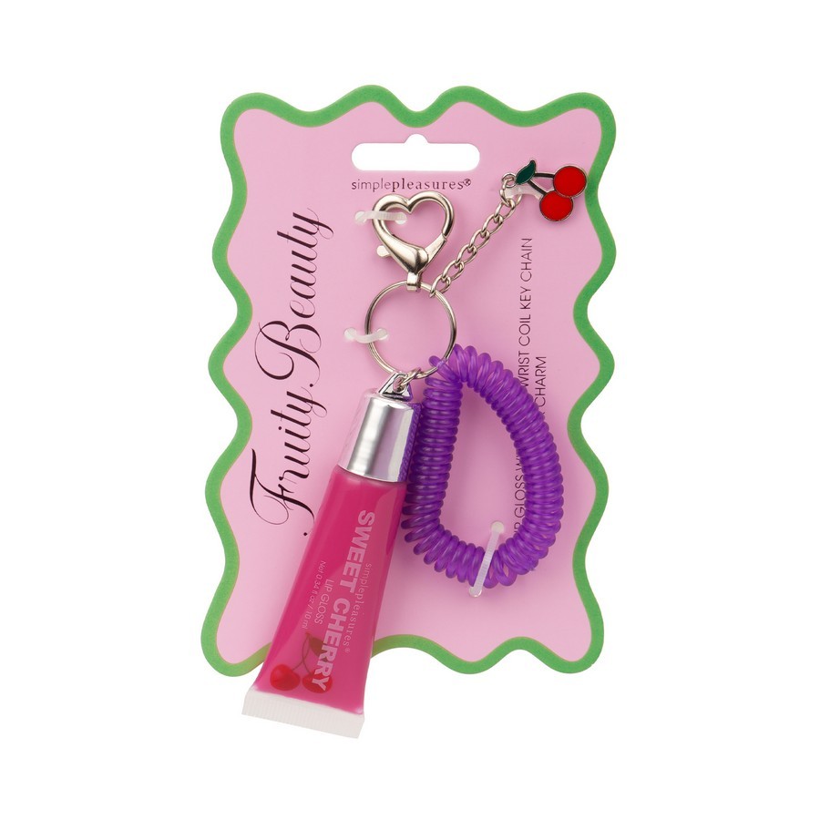 Lip Balm Tri-Coastal μπρελόκ με βραχιολάκι Sweet Cherry