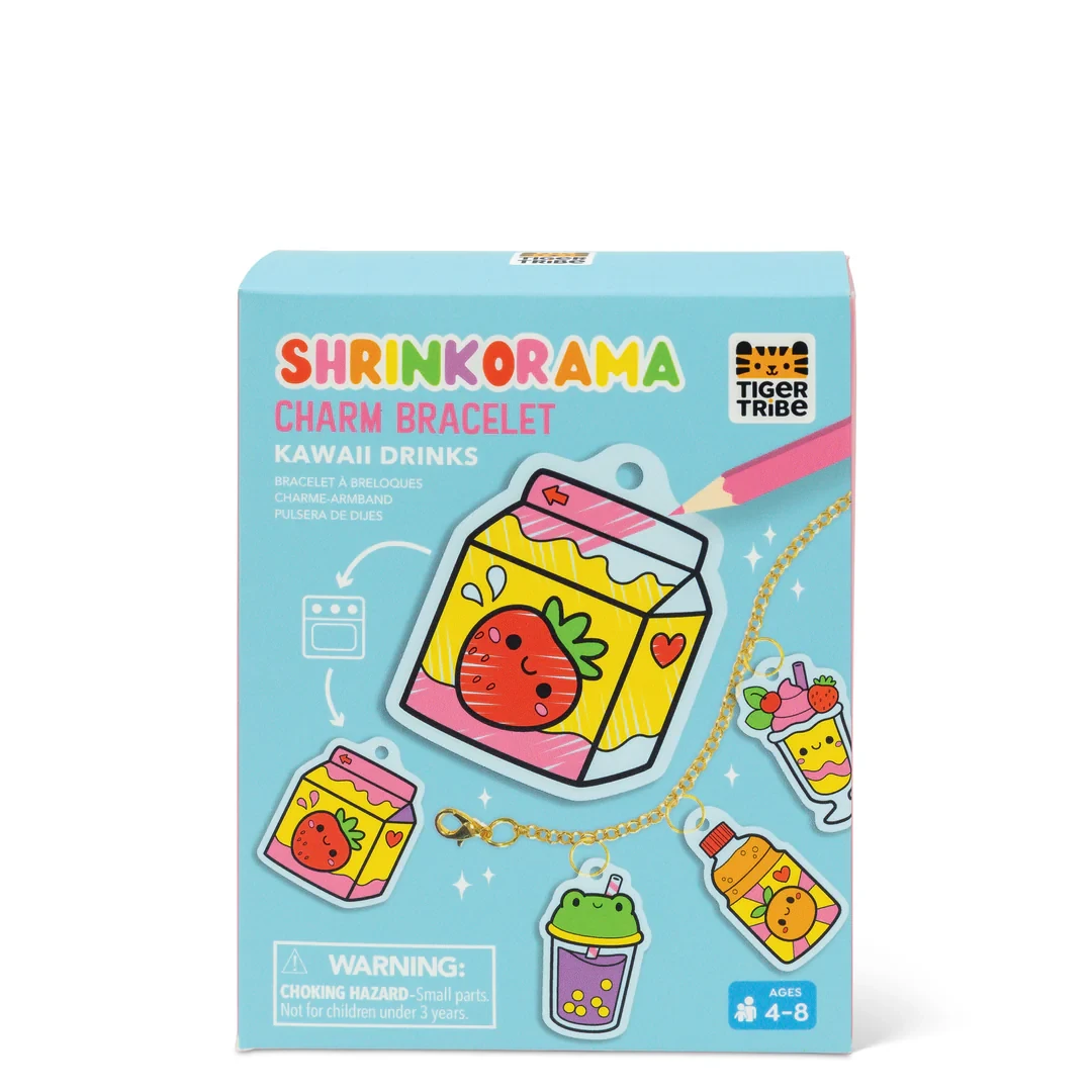 Shrinkorama – Charm Bracelet – Kawaii Drinks