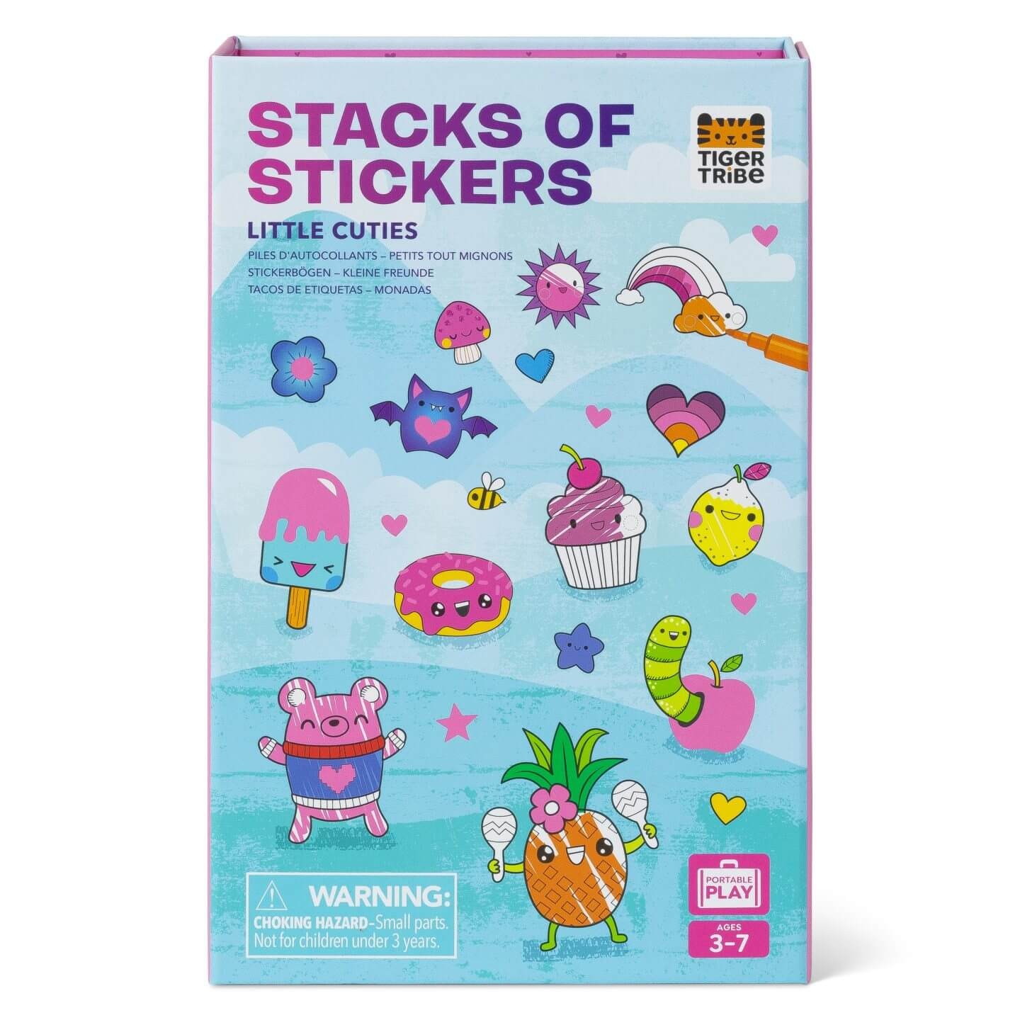 Tiger Tribe ΣΕΤ ΔΡΑΣΤΗΡΙΟΤΗΤΩΝ – Scented Stacks of Stickers Little Cuties