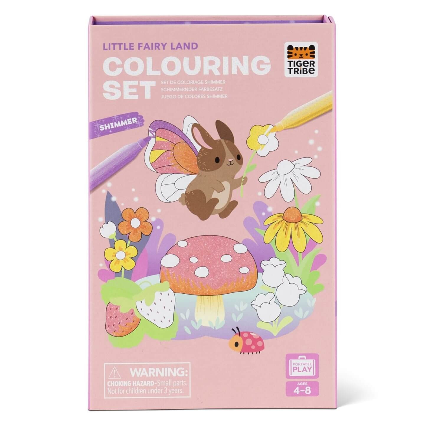 Tiger Tribe Colouring Set Shimmer - Little Fairy Land