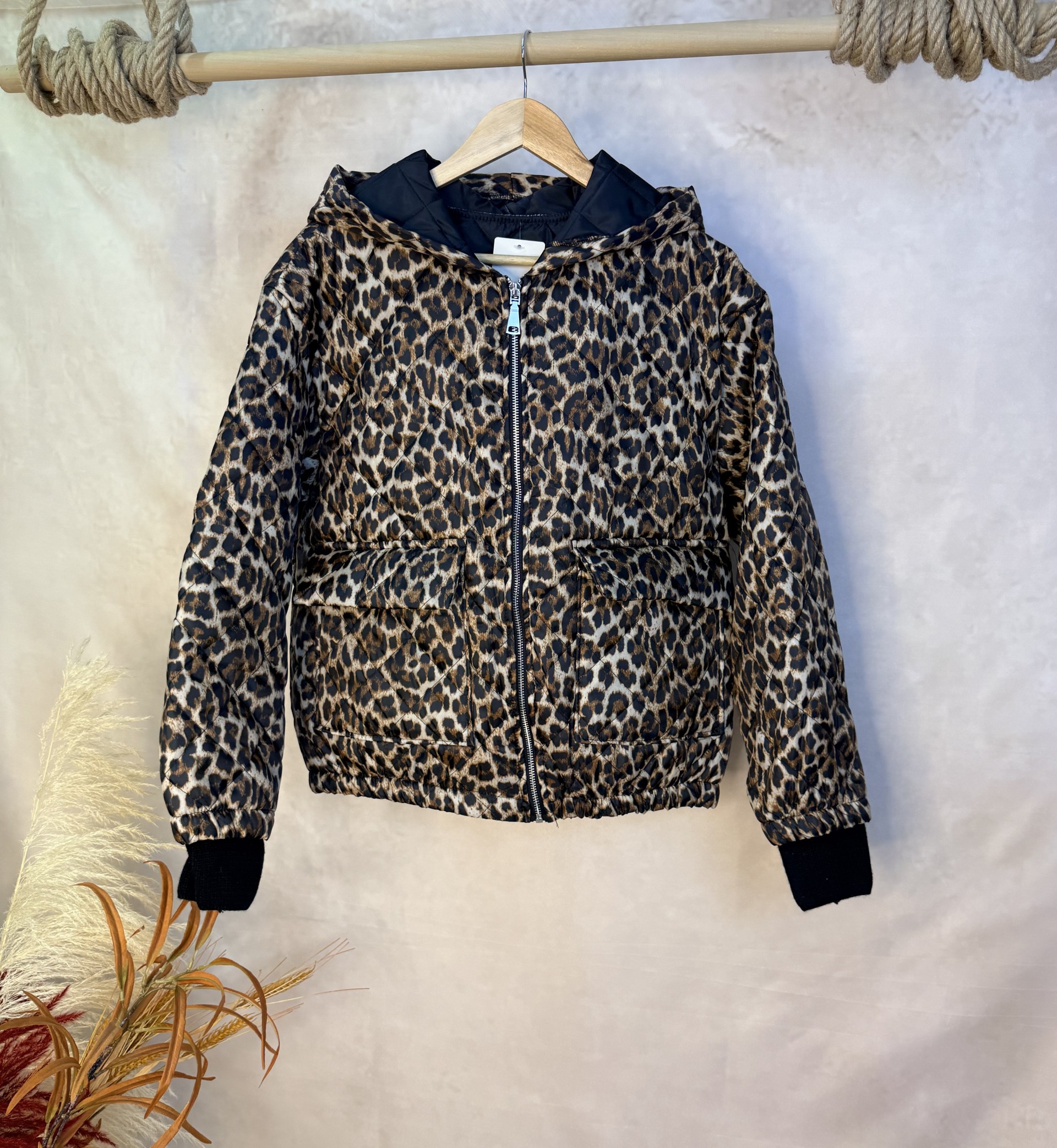 BRUNA LEOPARD JACKET