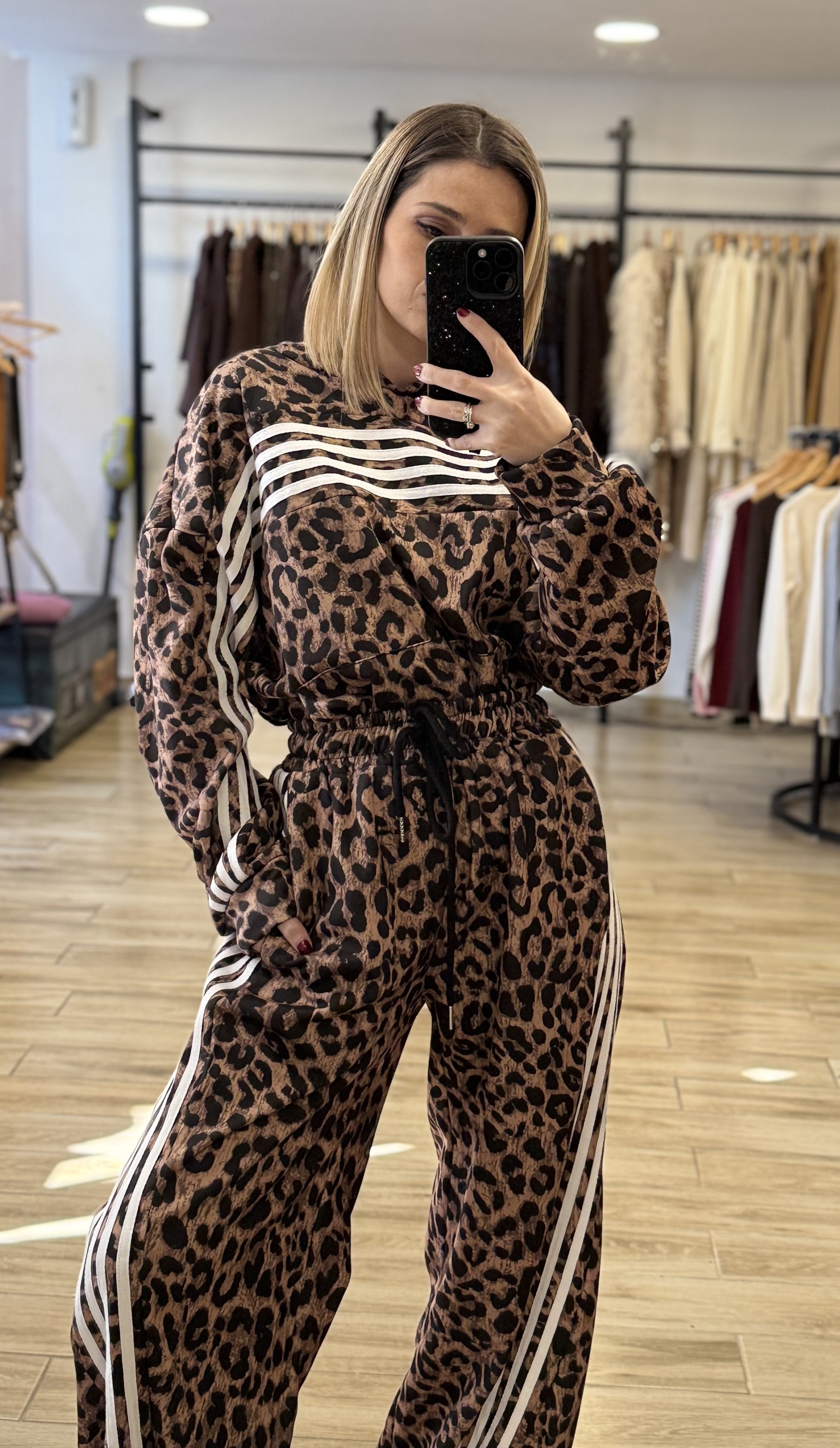 LEOPAR STRIPE SET ΜΕ ΕΠΕΝΔΥΣΗ ΦΛΙΣ 