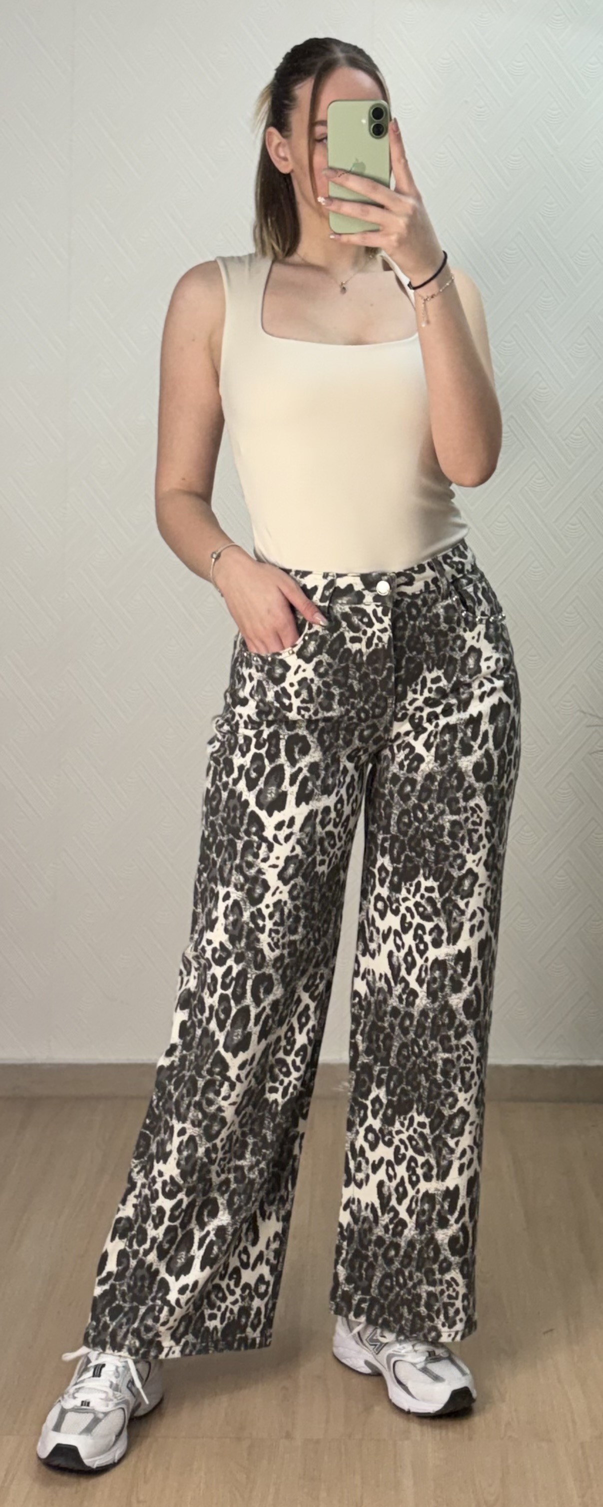 AILA LEOPARD JEAN 