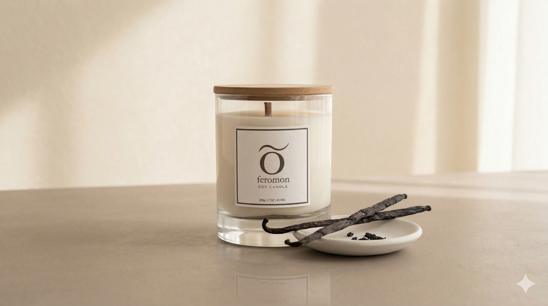 Vanilla Soy Candle 200gr
