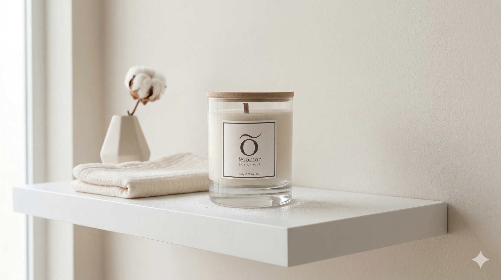 Baby Powder Soy Candle 200gr