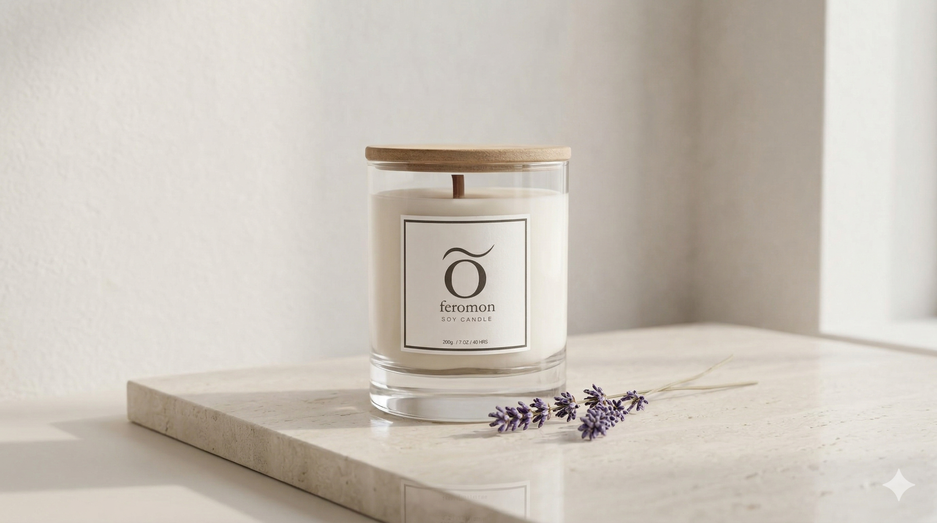 Lavender Soy Candle 200gr