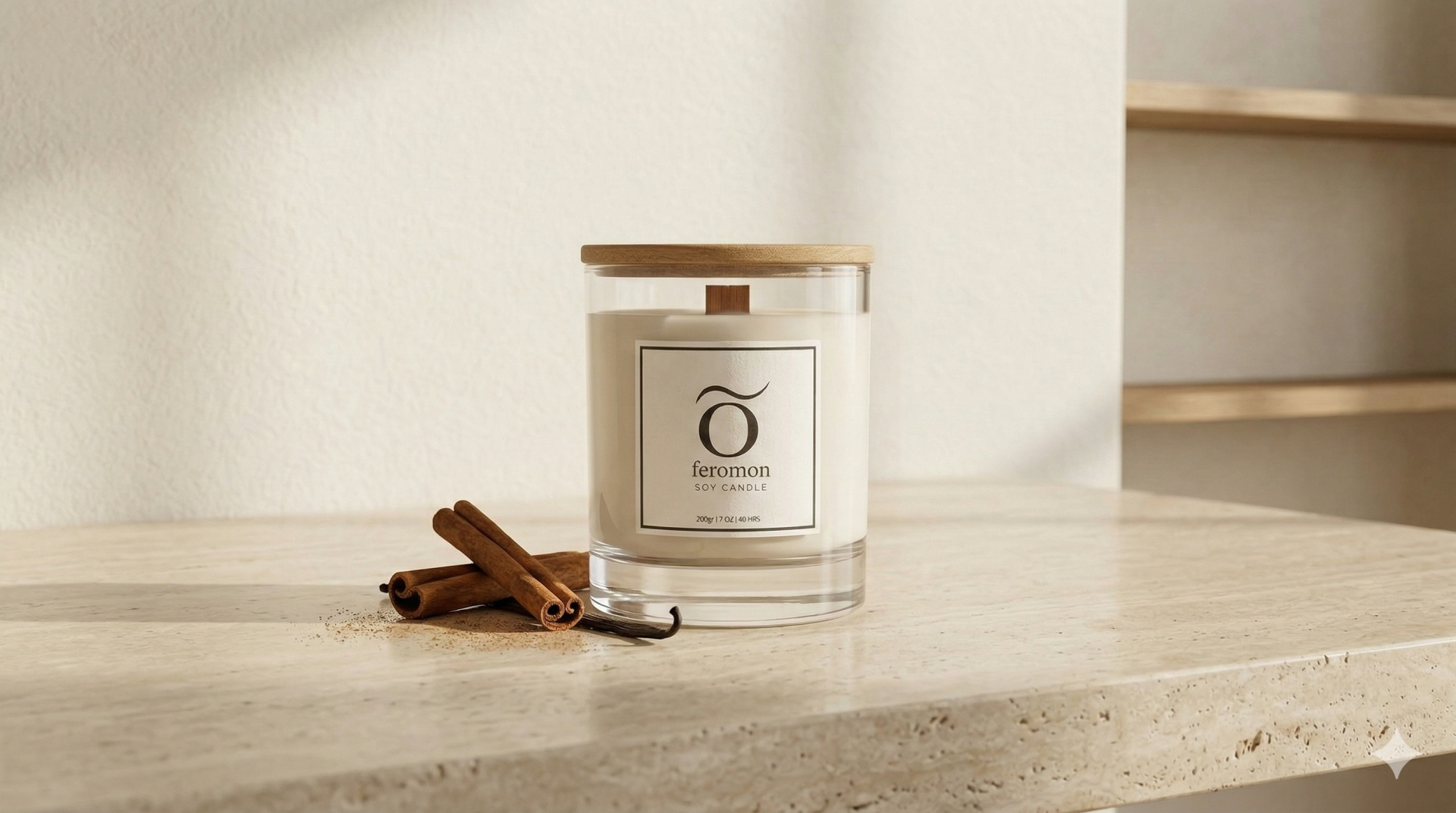 Sweet Cinnamon Soy Candle 200gr