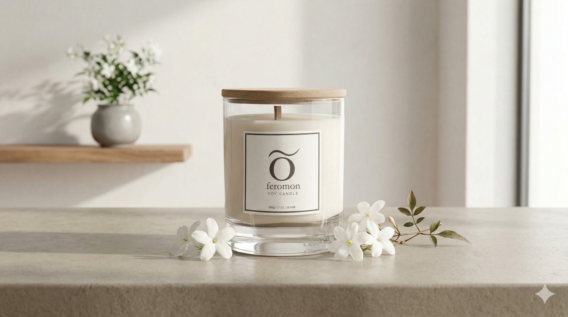 Jasmine Soy Candle 200gr