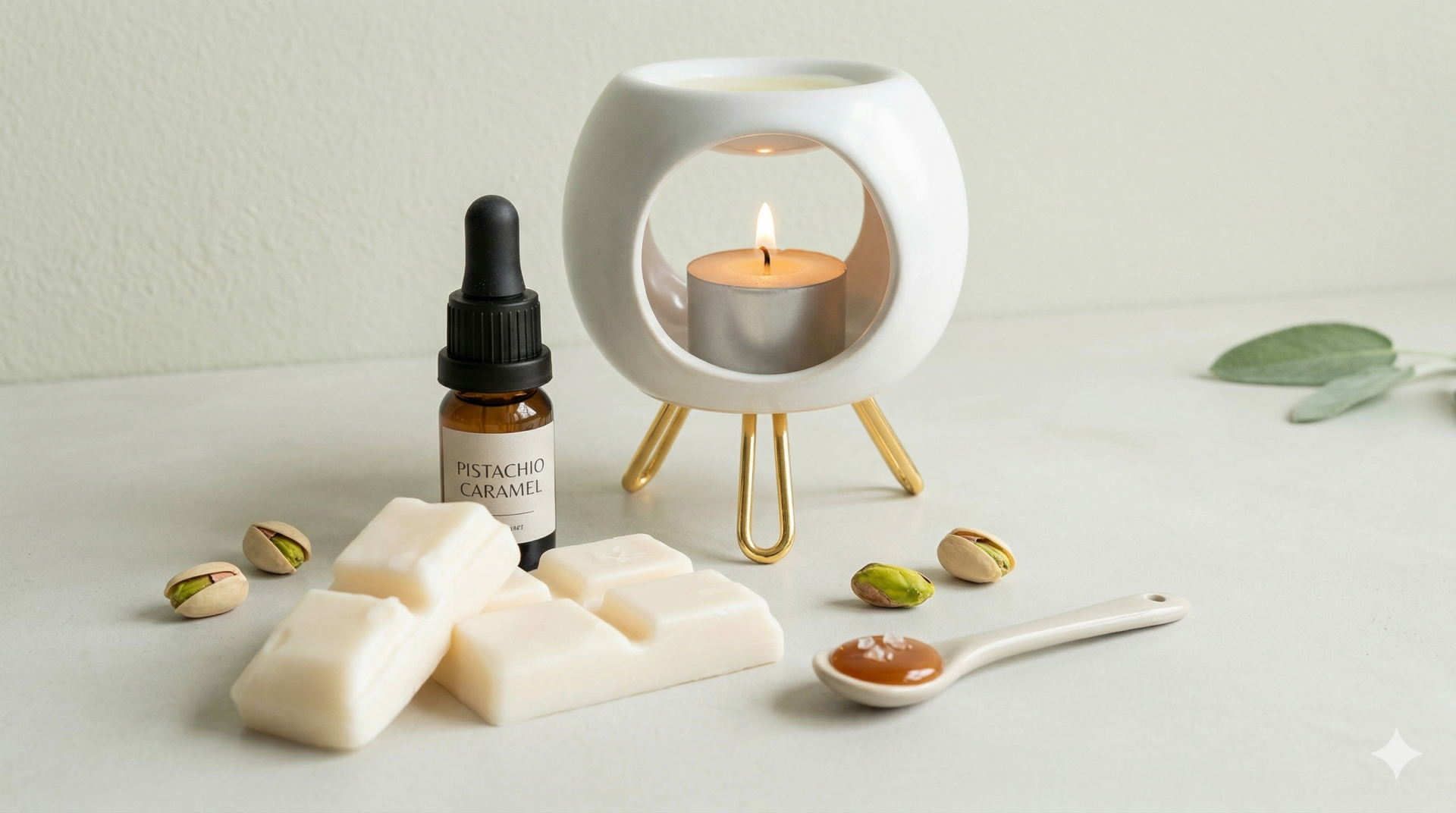 SOY WAX MELTS / PISTACHIO CARAMEL