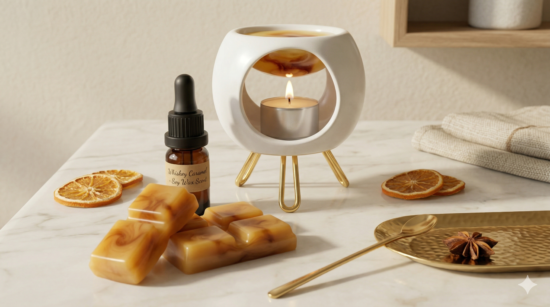 SOY WAX MELTS / WHISKEY CARAMEL