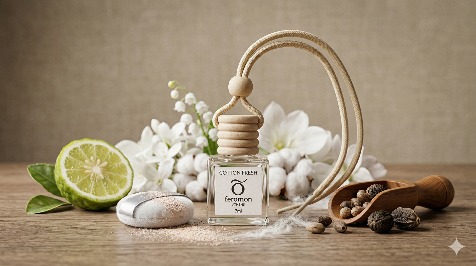 CAR DIFFUSER -COTTON FRESH