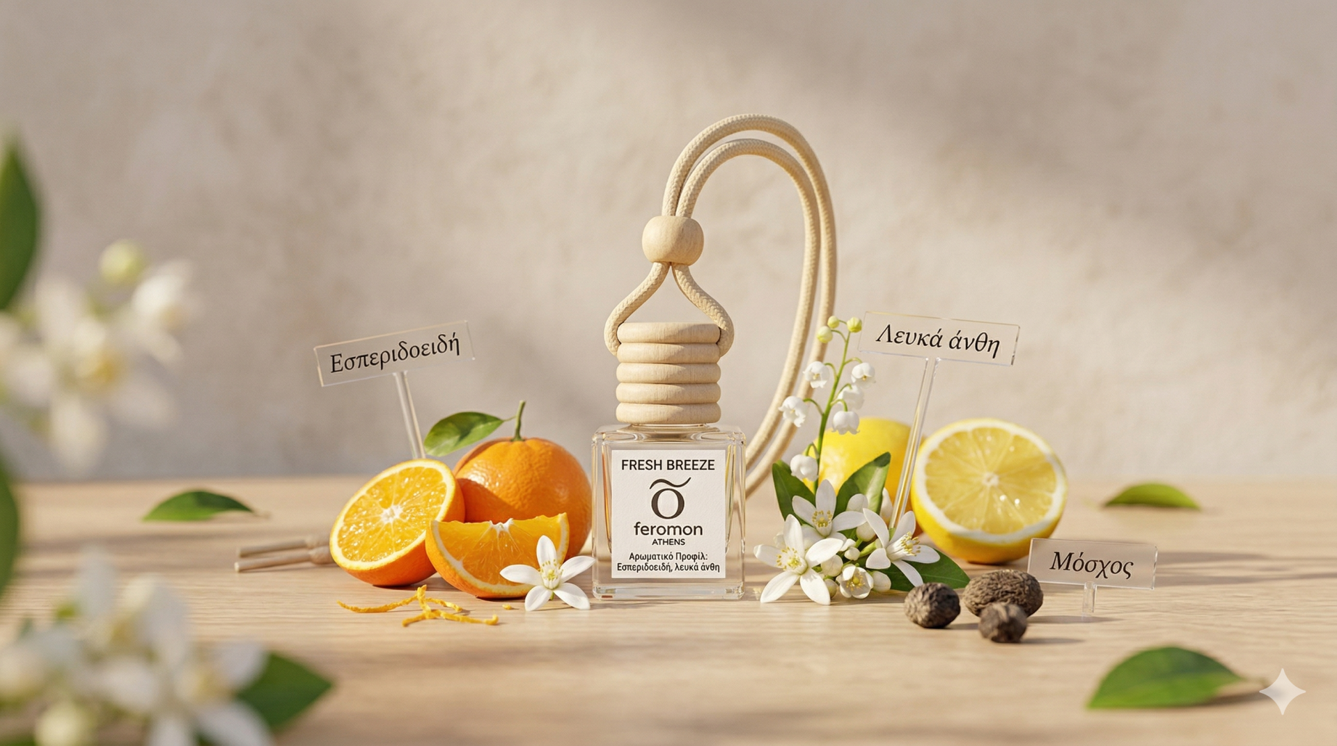 CAR FRESHENER  -FRESH BREEZE