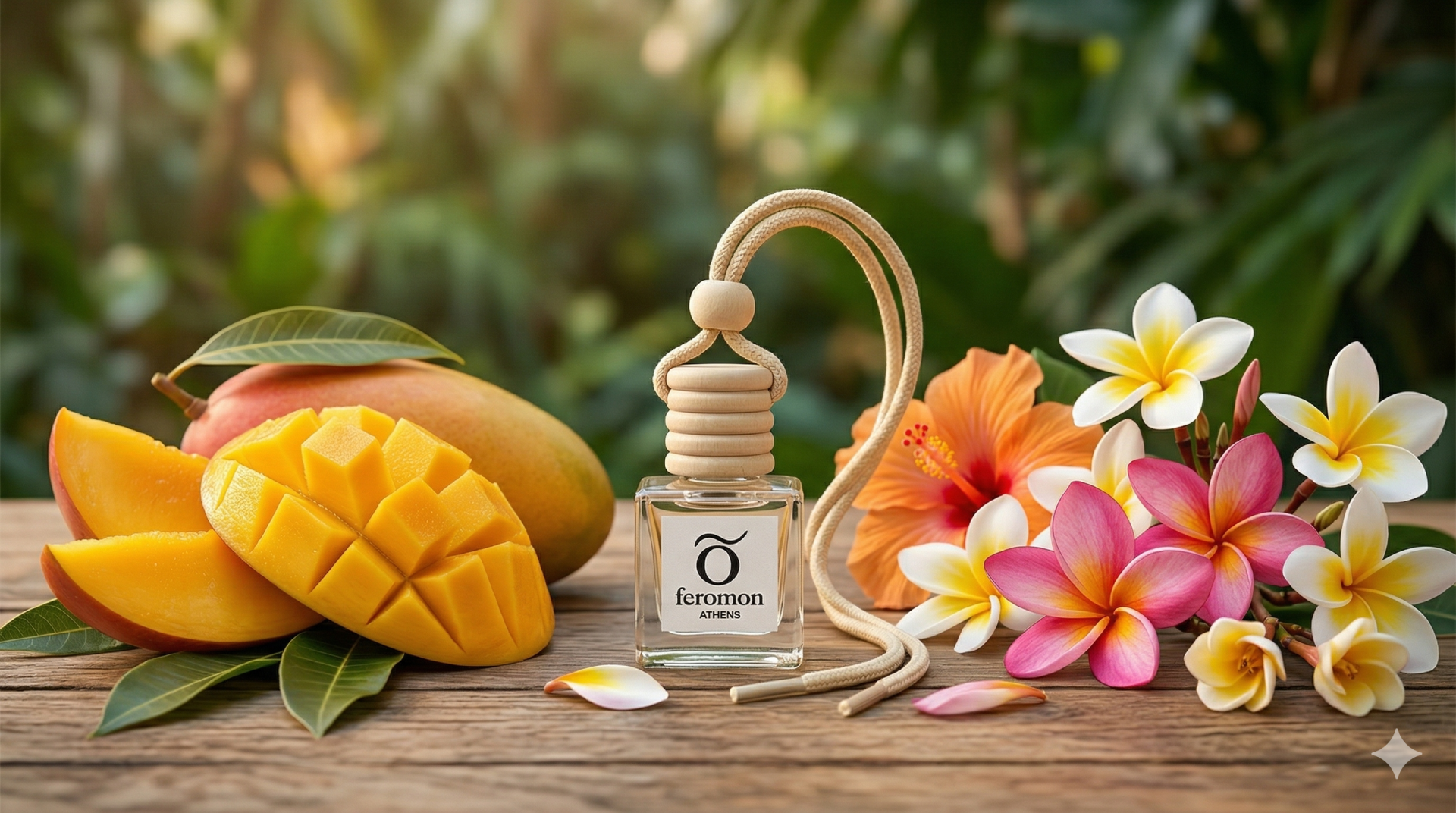 CAR FRESHENER  -EXOTIC MANGO BLOSSOM ESSENCE