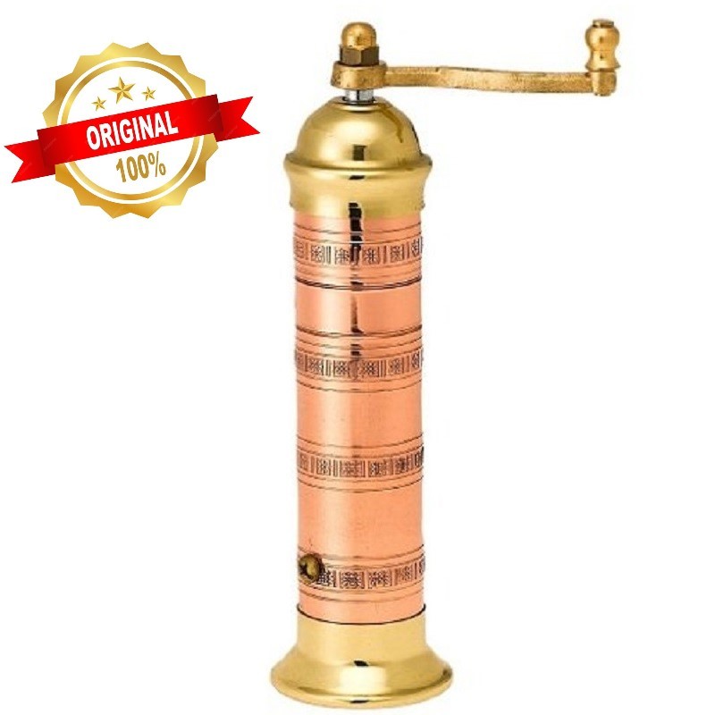 Copper-brass pepper mill Alexander #412 7″