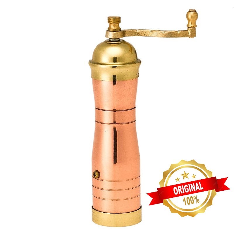 Copper-brass pepper mill ‘Athena’ series Alexander #313 8.3″