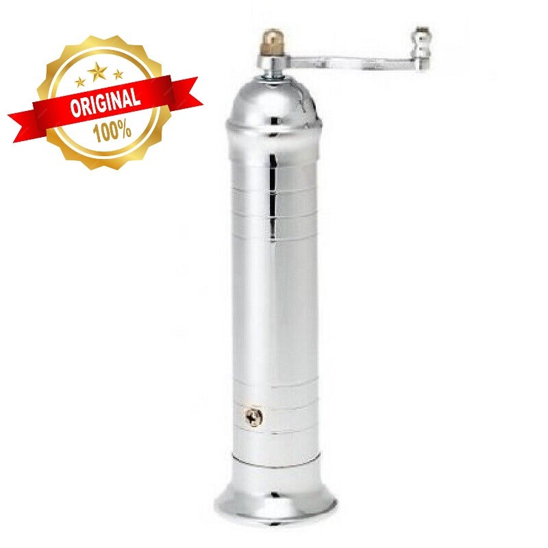 Chrome plated brass pepper mill ALEXANDER #202 7,5″