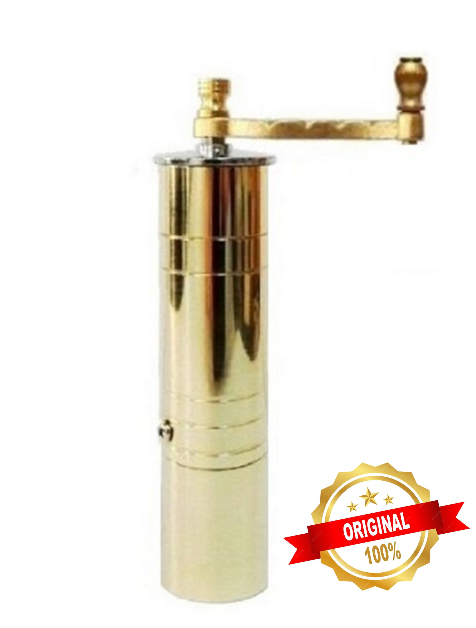 Brass coffee mill ALEXANDER #144 7.7″