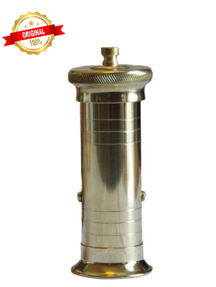 Brass pepper mill Alexander #502 8″