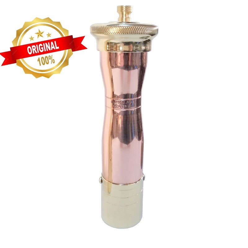 ‘Chef Athena’ series copper-brass pepper mill ALEXANDER #453 9.5″