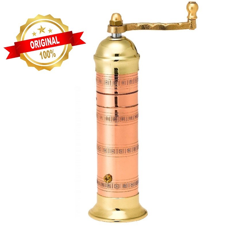 Copper-brass pepper mill Alexander #413 8″