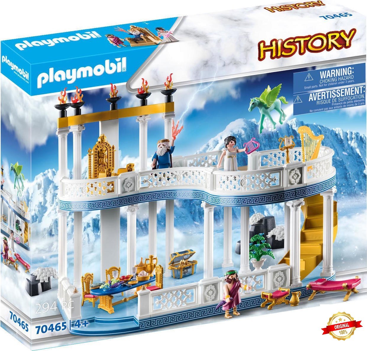 Playmobil History Set 70465 Palace on Mount Olympu