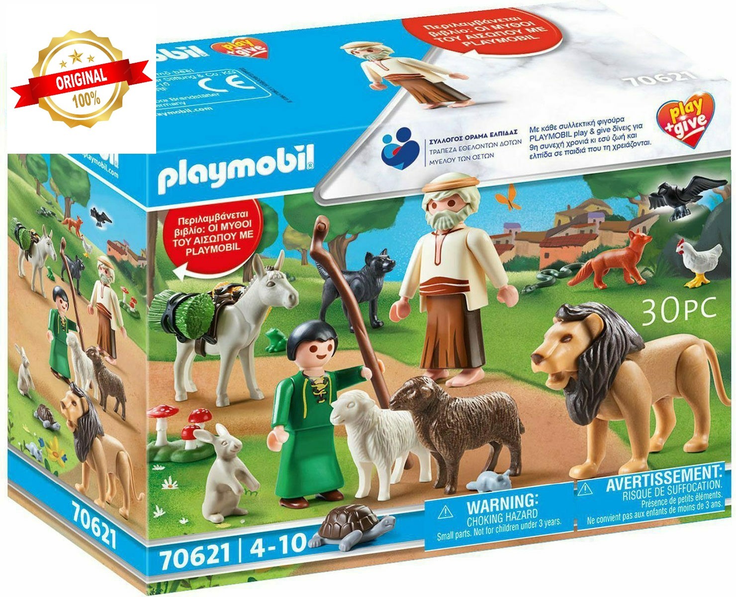 Playmobil History Play & Give Set 70621 Aesop's Fables