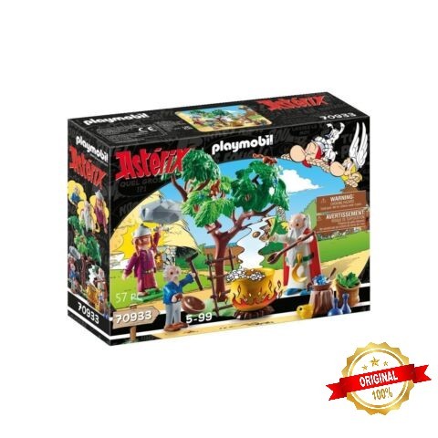 Playmobil Asterix Set 70933 Getafix with the caldron of Magic Potion