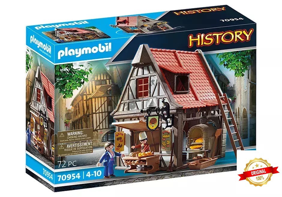 Playmobil History Set 70954 Medieval Bakery
