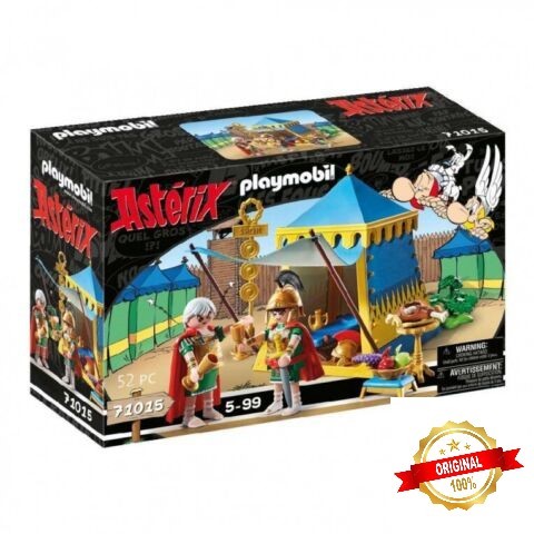 Playmobil Asterix Set 71015 Leader`S Tent With Generals