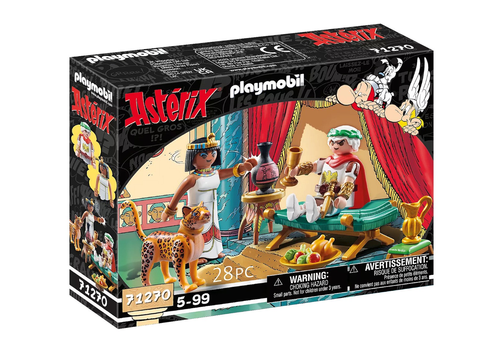 Playmobil Asterix Series 71270 Caesar and Cleopatra