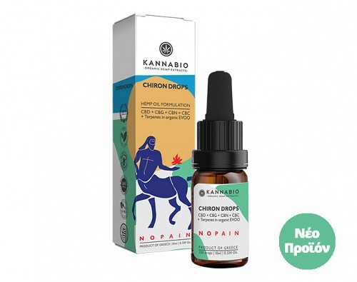 Chiron Drops NoPain CBD+CBG+CBN+CBC+Terpenes (2,250mg/10ml)