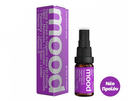 Mood Relax & Dream Οral Spray CBD 500mg (10ml)